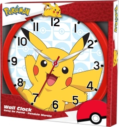 Horloge murale POKÉMON Pikachu 25 cm