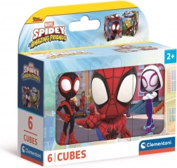 Cubes illustrés SPIDEY et ses amis extraordinaires – 6 cubes