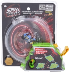 Dispositif de Lancement Spin and Build avec deux motos