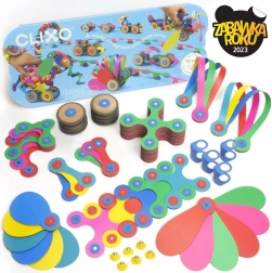 Clixo Wheel Creator jeu de construction magnétique 72 pcs