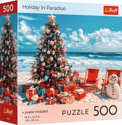 Puzzle Noël au paradis 500 pièces TREFL