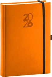 Agenda quotidien Notique orange 2026, 15 x 21 cm