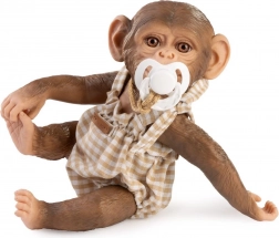 Bébé singe réaliste avec corps entièrement en vinyle 32 cm