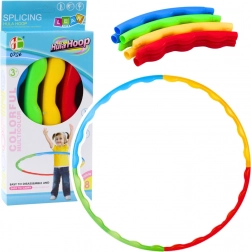 Hula hoop coloré pliable 60 cm