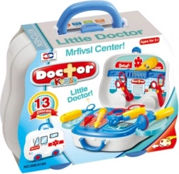 Ensemble de médecin pour enfants en valise