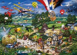 Puzzle J’aime la campagne 1000 pièces