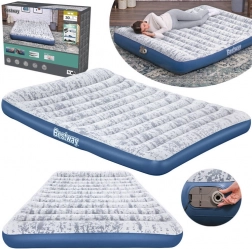 Bestway matelas gonflable Queen 203 × 152 × 30 cm avec pompe intégrée