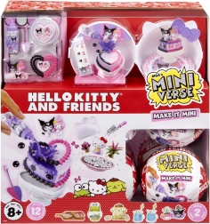miniverse make it mini hello kitty et ses amis – série 2 set créatif mini