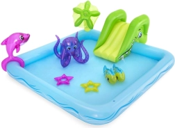 Aire de jeux aquatique gonflable à motif d’aquarium BESTWAY