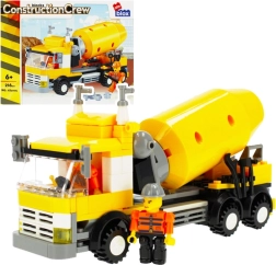 Jeu de construction bétonnière avec minifigurine (216 pièces)