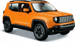 Modèle en métal JEEP Renegade orange 1:24