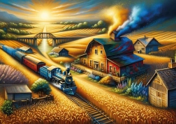 Puzzle Chemin d’automne 260 pièces