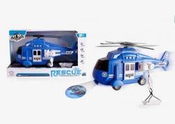 Hélicoptère de police 1:16 avec son, lumière et projecteur