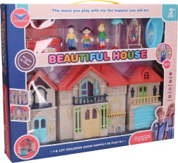 Maison de poupées avec effets 40 cm set