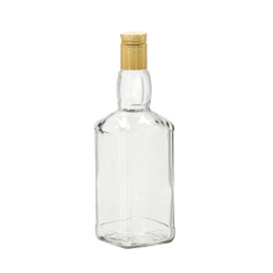 Bouteille en verre Daniels 500 ml avec bouchon à vis