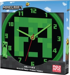 Horloge murale Minecraft 25 cm
