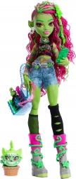 poupée Monster High Venus McFlytrap avec chaton Chewlian