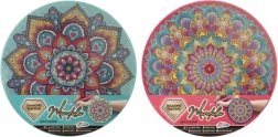 Grafix peinture diamant sur cadre – mandala turquoise 30 cm