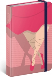 Carnet de poche NOTIQUE Piggie, 9 × 13 cm, ligné