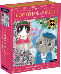 Puzzle Chats Romeow & Juliet 100 pièces