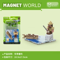 Jeu de construction Pêche Magnétique d’Hiver