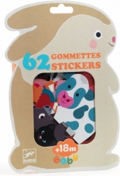 Djeco mes premiers autocollants – animaux de la ferme