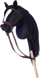 Cheval bâton noir Hobby Horse Hoppihorse
