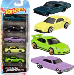 Hot Wheels Fast & Furious – coffret de 5 voitures métalliques