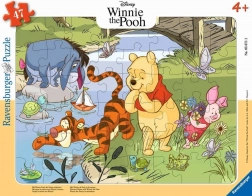 Winnie l’Ourson découvre la nature puzzle 47 pièces