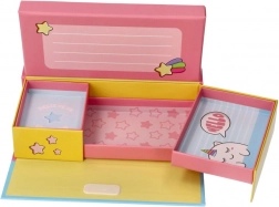 Boîte rose pour petites affaires et bijoux