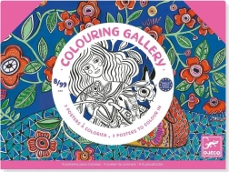 Affiches à colorier Fleurs DJECO