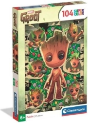 Puzzle Clementoni 104 pièces Marvel Groot