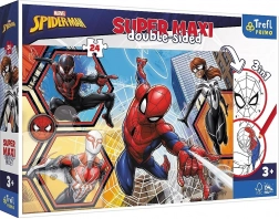 Puzzle recto-verso Spider-Man Super Maxi 24 pièces