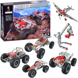 Blocs de construction en métal 288 pièces 6-en-1 ZA3870