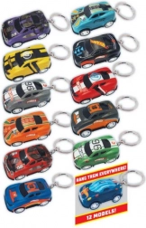 porte-clés Hot Wheels GT K‑Cars 3D PVC + métal