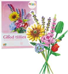 Jeu de construction bouquet de fleurs – 539 pièces