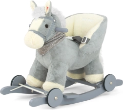 Milly Mally cheval à bascule Polly Gray