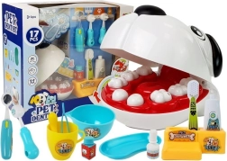 Set de dentiste vétérinaire pour enfants avec chien et instruments dentaires