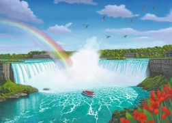 Ravensburger puzzle Chutes du Niagara 1000 pièces