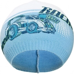bonnet d’automne pour enfant New Baby Racing bleu clair 110 (4–5 ans)