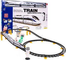 Grande boîte de construction de trains 52 pièces