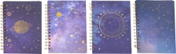 Carnet ligné à spirale 15 × 21 cm Zodiac, 100 pages