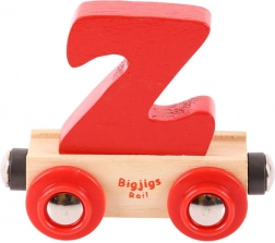 Wagon lettre Z - Bigjigs Rail