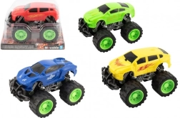 Voiture tout-terrain à friction avec grandes roues 13 cm, plastique