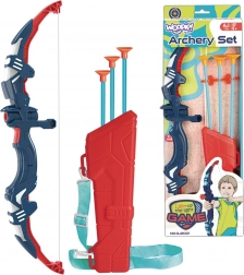 Arc pour enfants et carquois avec flèches à ventouse WOOPIE