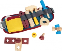 Ceinture à outils pour enfants Workshop – ensemble en bois pour petits bricoleurs