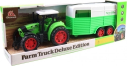 Tracteur avec remorque 40 × 10 × 14 cm