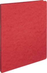 Classeur rouge A4 avec mécanisme à 2 anneaux