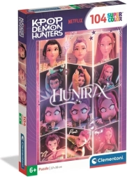 Puzzle Clementoni K‑Pop Demon Hunters SuperColor 104 pièces
