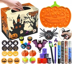 Coffret sensoriel anti-stress Halloween de fidget toys et pop it
